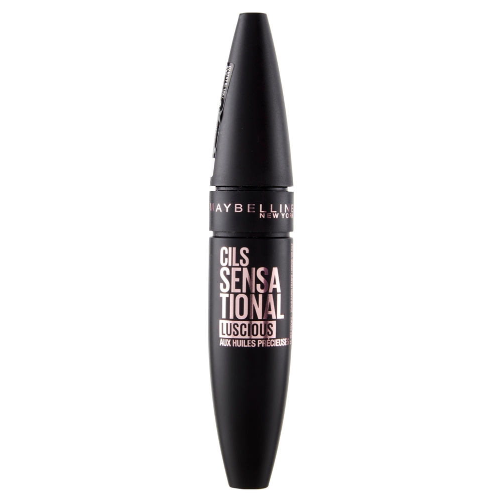 Maybelline New York Mascara Ciglia Sensazionali, Effetto Ventaglio sulle Ciglia, Luscious, 9.5 ml